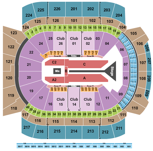 Climate Pledge Arena Maroon 5 Seating Chart